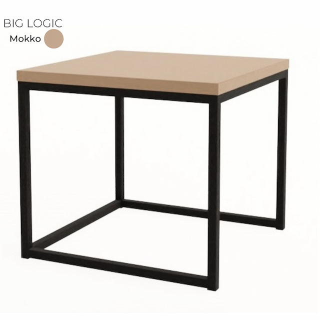 Стол журнальный квадратный большой Алсав BIG LOGIC 21B-LOGIC.001 Mokko