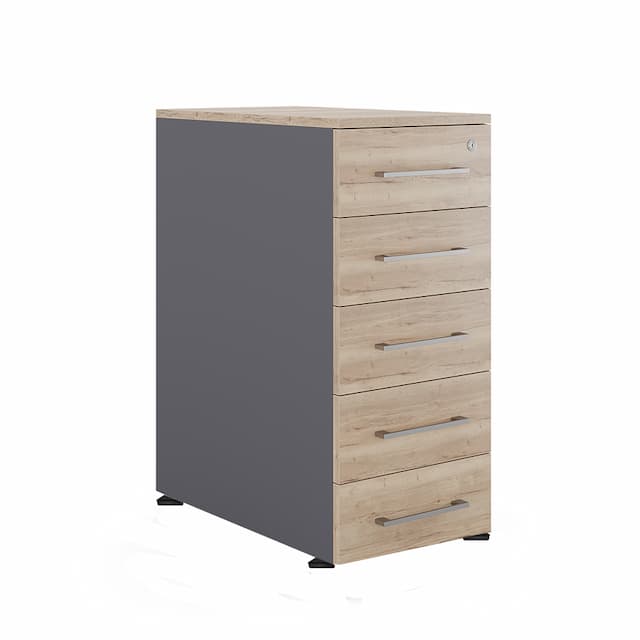 Тумба приставная Kobor TS5-40/50 graphite/natural