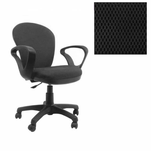 Офисное кресло Юнитекс Чарли для оператора ткань TW черная