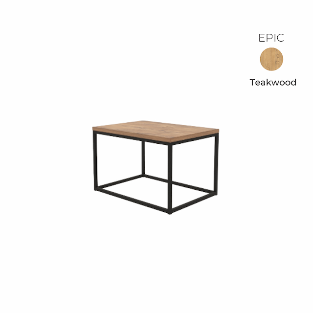 Стол журнальный прямоугольный Алсав 21EPIC.075 Teakwood