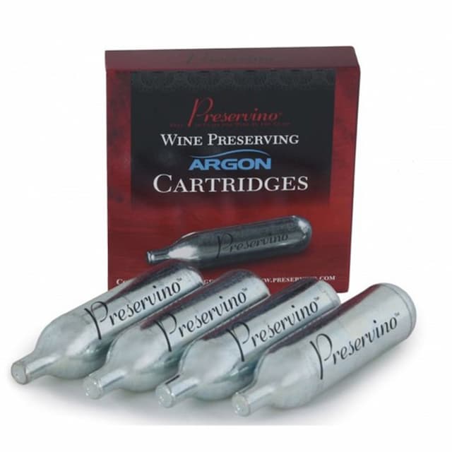 Упаковка из 4-ёх баллончиков с пищевым газом АРГОН Climadiff PKARG4