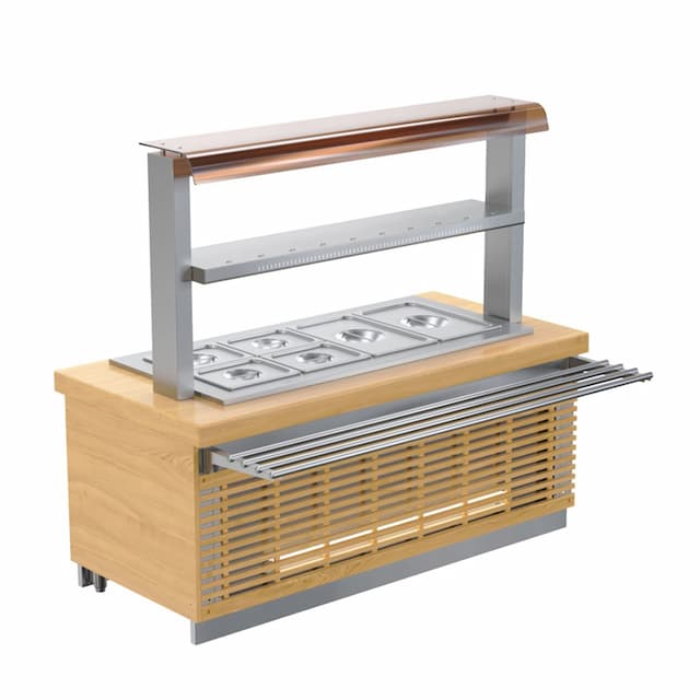 Столешница для М2, ОС, ГП, ОП Регата02 Атеси 1870х900 правая (дерево) без отв. под полку