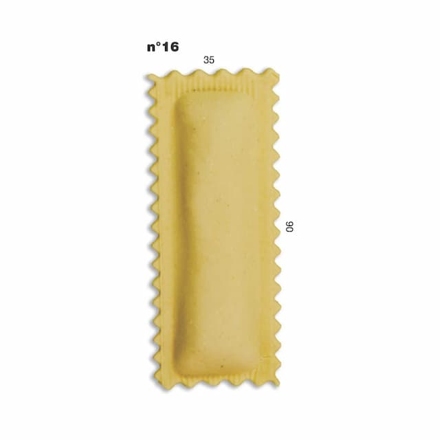 Насадка для равиоли 35x90 мм для Multipasta Imperia and La Monferrina (Ravioli mould 16 )